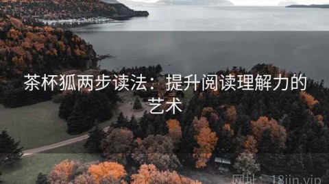 茶杯狐两步读法：提升阅读理解力的艺术